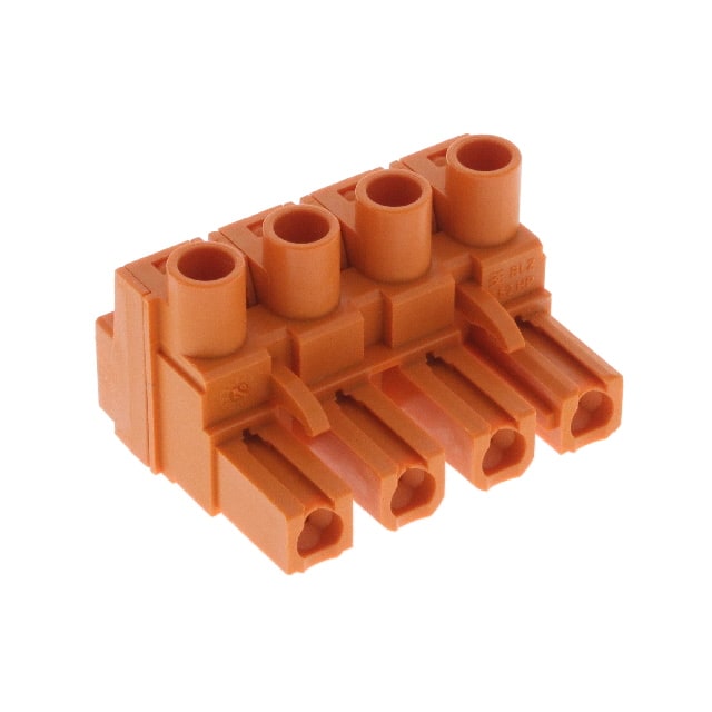 1980500000 TERM BLOCK PLUG 4POS STR 7.62MM