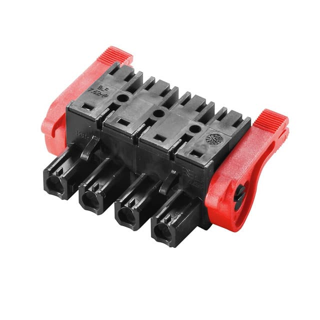1044010000 TERM BLOCK PLUG 4POS STR 7.62MM