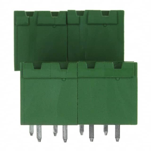 284065-4 TERM BLOCK HDR 8POS VERT 5.08MM