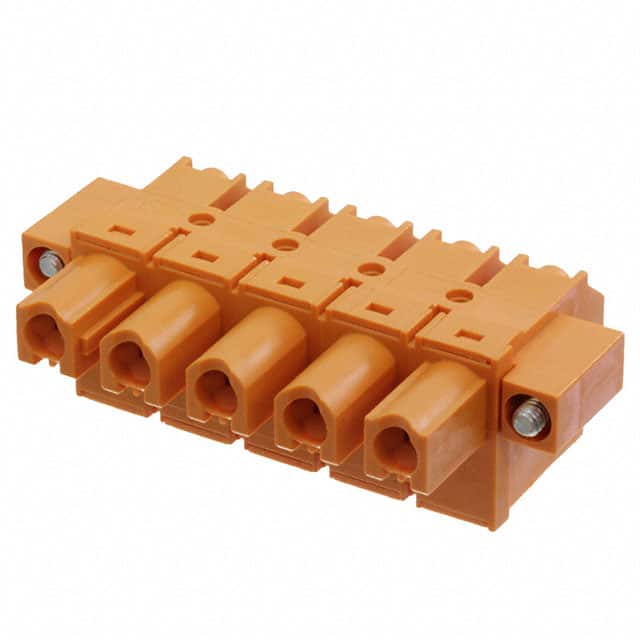 1043900000 TERM BLOCK PLUG 5POS STR 7.62MM