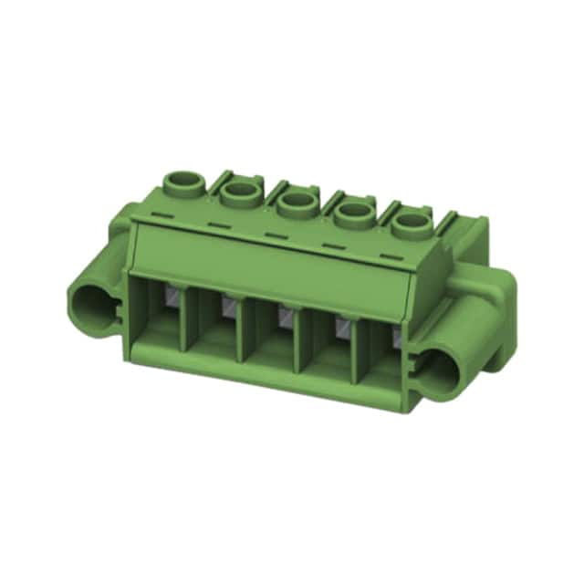 1777862 TERM BLOCK PLUG 5POS STR 7.62MM