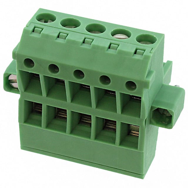 1853133 TERM BLOCK PLUG 5POS STR 5.08MM