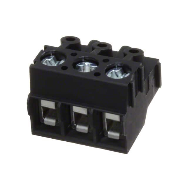 1987261 TERM BLOCK PLUG 3POS 90DEG 5MM