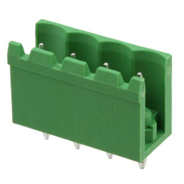 OQ0453500000G TERM BLOCK HDR 4POS VERT 5.08MM