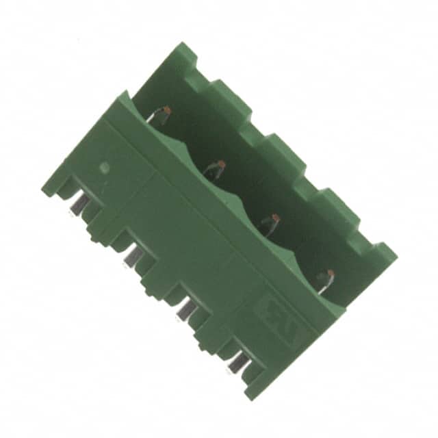282825-4 TERM BLOCK HDR 4POS VERT 5.08MM