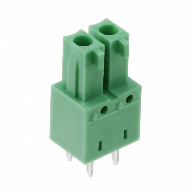 691307300002 TERM BLOCK HDR 2POS VERT 3.81MM