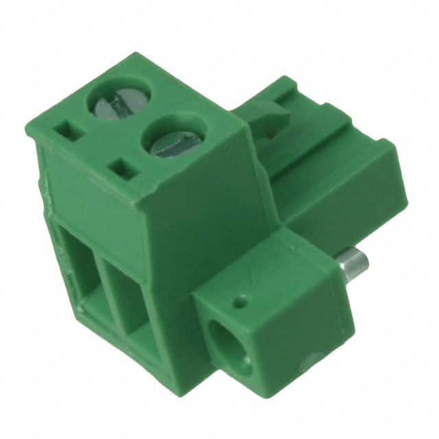 OSTTJ025152 TERM BLOCK PLUG 2POS STR 5.08MM