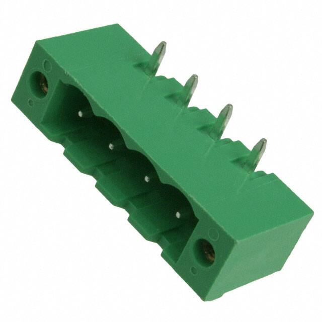 OSTOQ045551 TERM BLOCK HDR 4POS 90DEG 5.08MM