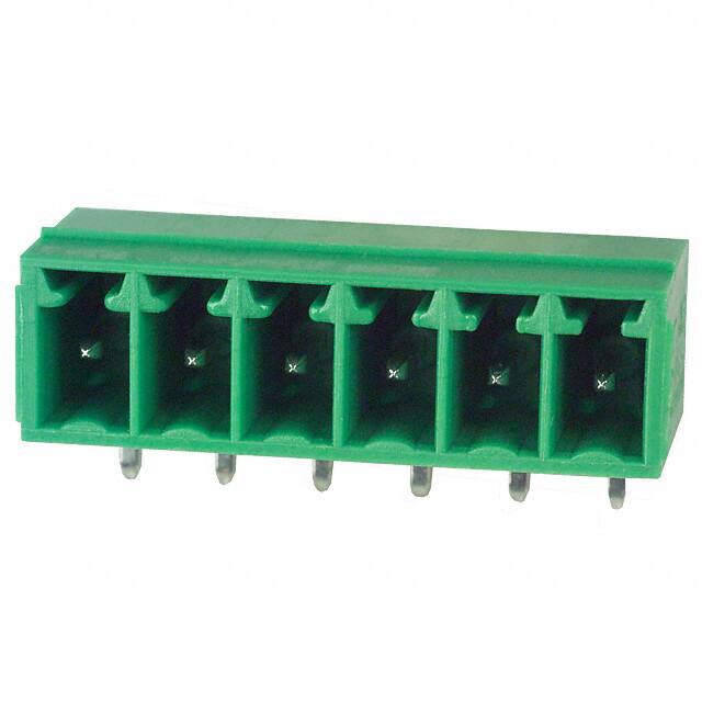 EDSTLZ1550/6 TERM BLOCK HDR 6POS 90DEG 3.81MM