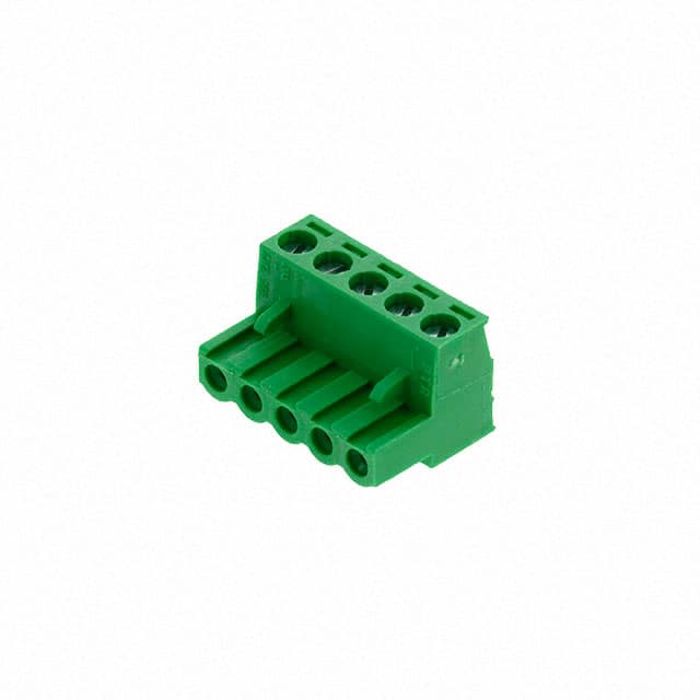 37.005 TERM BLOCK PLUG 5POS STR 5.08MM