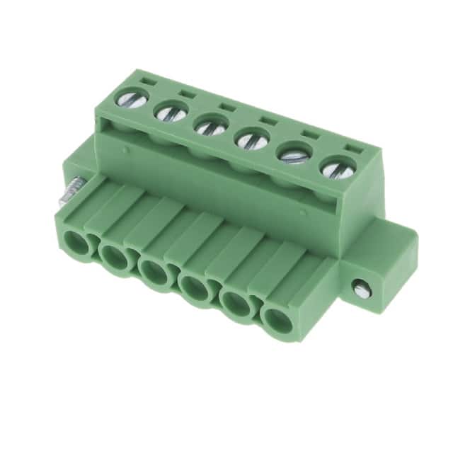 0395345006 TERM BLOCK PLUG 6POS STR 5.08MM