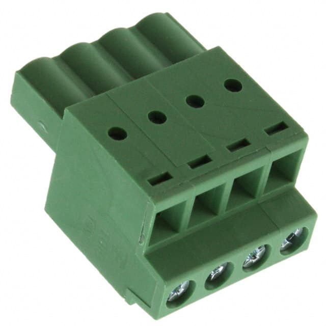 1986300-4 TERM BLOCK PLUG 4POS STR 5MM