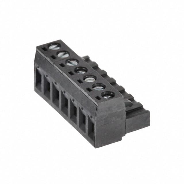 0395300007 TERM BLOCK PLUG 7POS STR 5.08MM
