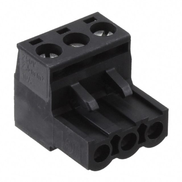 1752205 TERM BLOCK PLUG 3POS STR 5MM