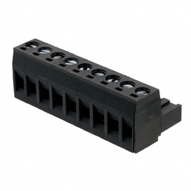 0395200009 TERM BLOCK PLUG 9POS STR 5MM