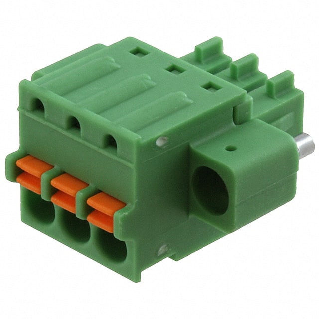 1851245 TERM BLOCK PLUG 3POS STR 3.81MM