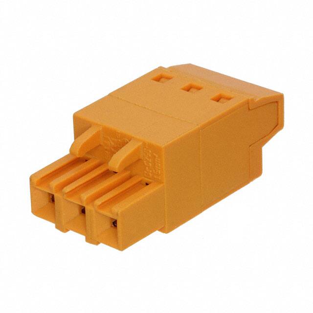 1484360000 TERM BLOCK PLUG 3POS STR 5.08MM