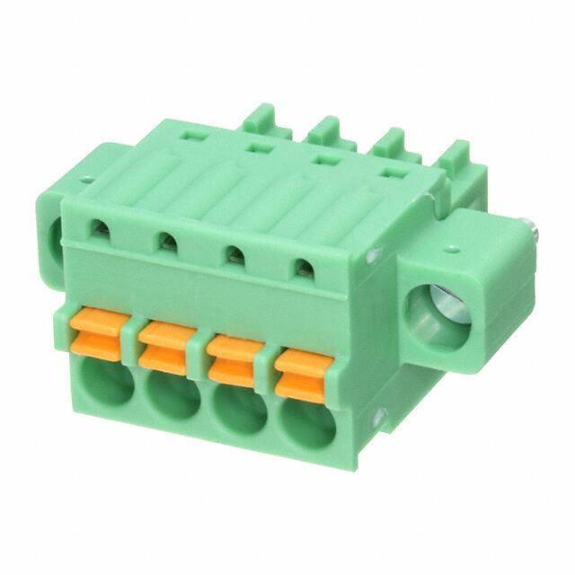 1851258 TERM BLOCK PLUG 4POS STR 3.81MM