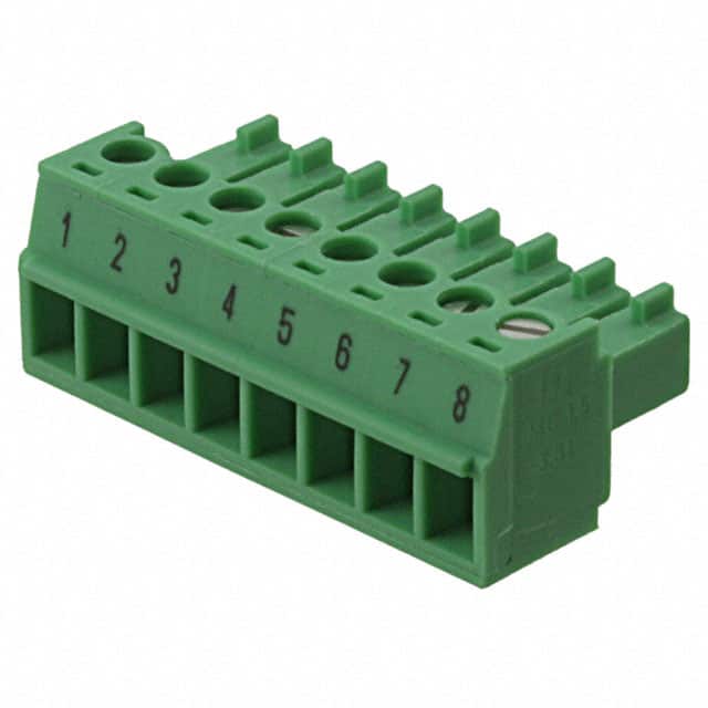 1859807 TERM BLOCK PLUG 8POS STR 3.81MM