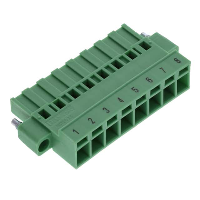 1726703 TERM BLOCK PLUG 8POS STR 5.08MM