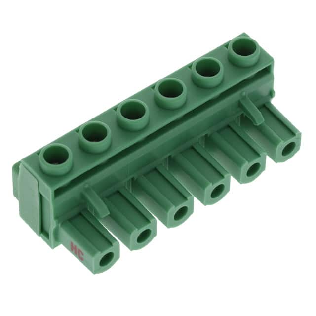 1714317 TERM BLOCK PLUG 6POS STR 7.62MM