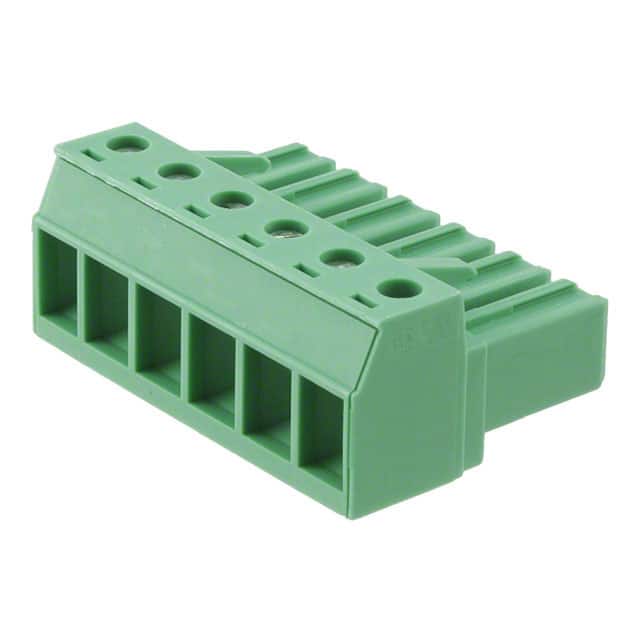1804946 TERM BLOCK PLUG 6POS STR 7.62MM