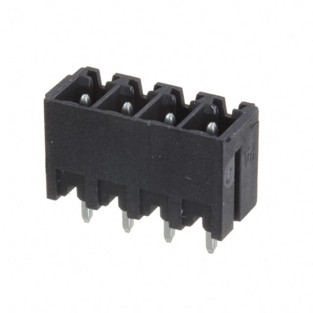 31383104 PIN HEADER, VERTICAL, SHROUDED,