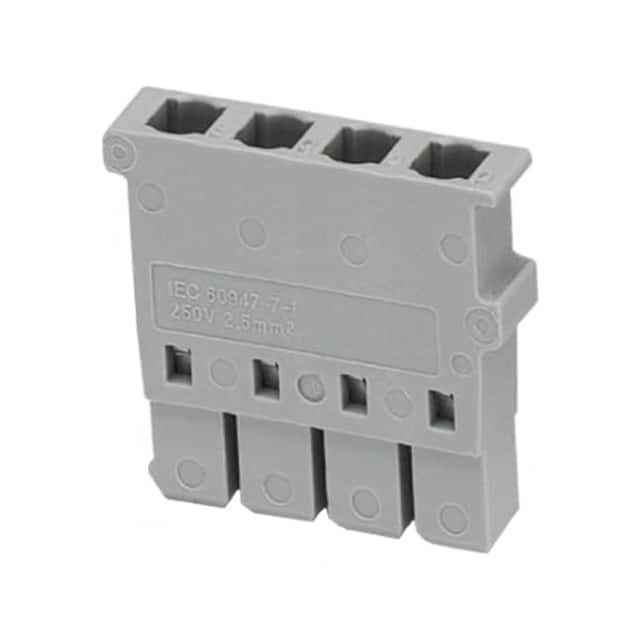 3041956 TERM BLOCK PLUG 4POS STR