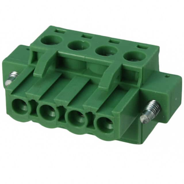 TJ0451570000G TERM BLOCK PLUG 4POS STR 5.08MM