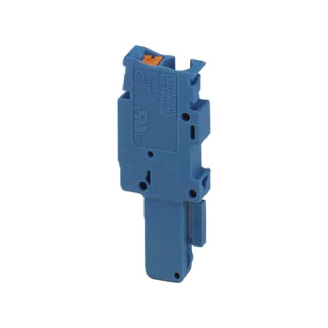 3210075 TERM BLOCK PLUG 1POS STR