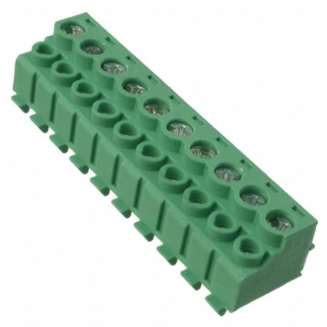 1755813 TERM BLOCK PLUG 10POS 90DEG 5MM