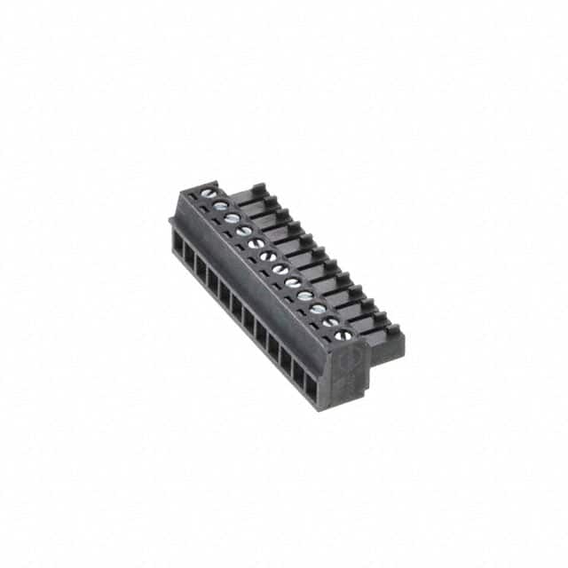 0395100012 TERM BLOCK PLUG 12POS STR 3.81MM