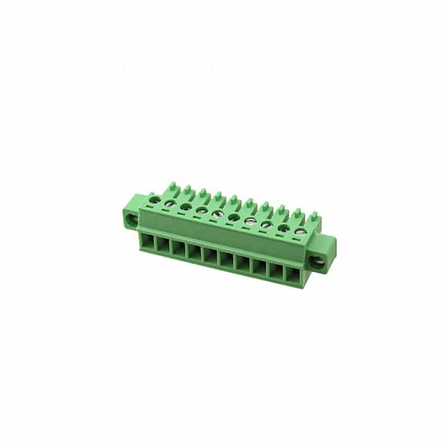 0395145010 TERM BLOCK PLUG 10POS STR 3.81MM