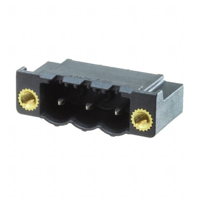 1837378 TERM BLOCK HDR 3POS BLK