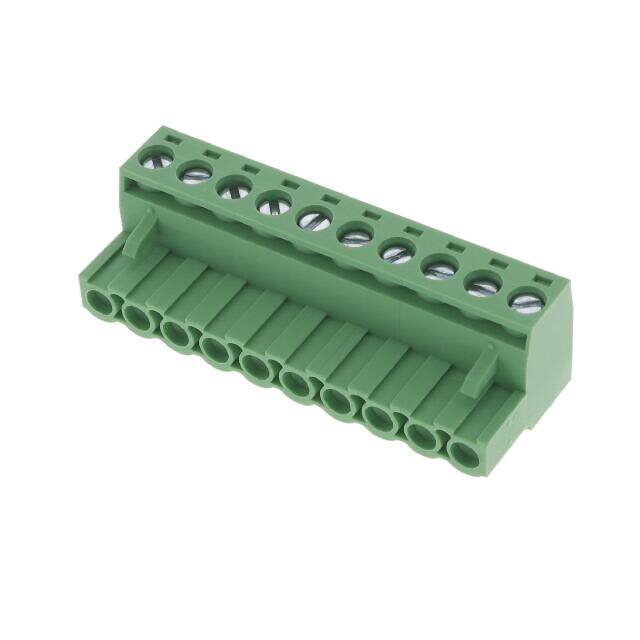 0395305010 TERM BLOCK PLUG 10POS STR 5.08MM