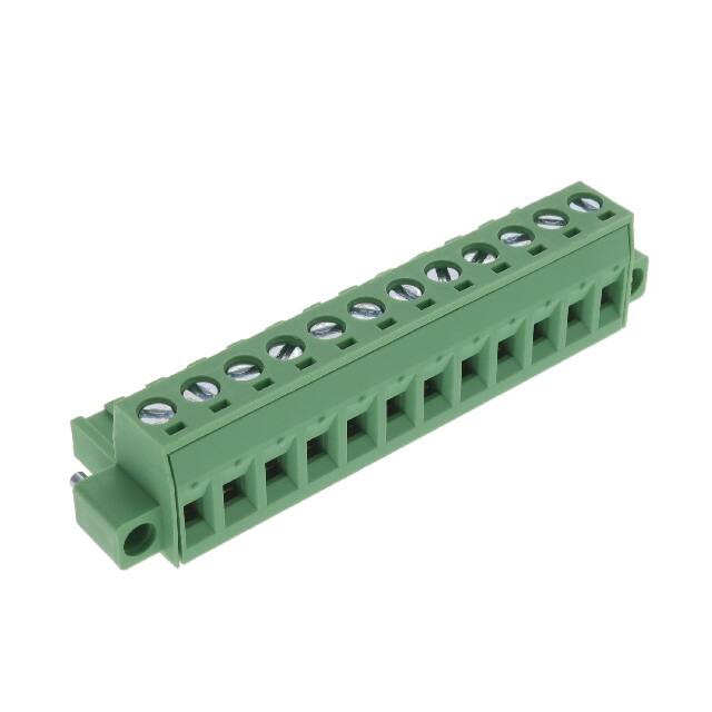 0395345012 TERM BLOCK PLUG 12POS STR 5.08MM
