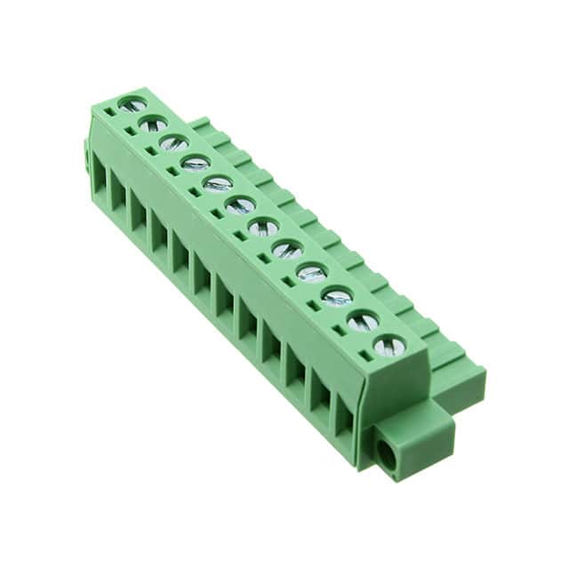 0395245012 TERM BLOCK PLUG 12POS STR 5MM