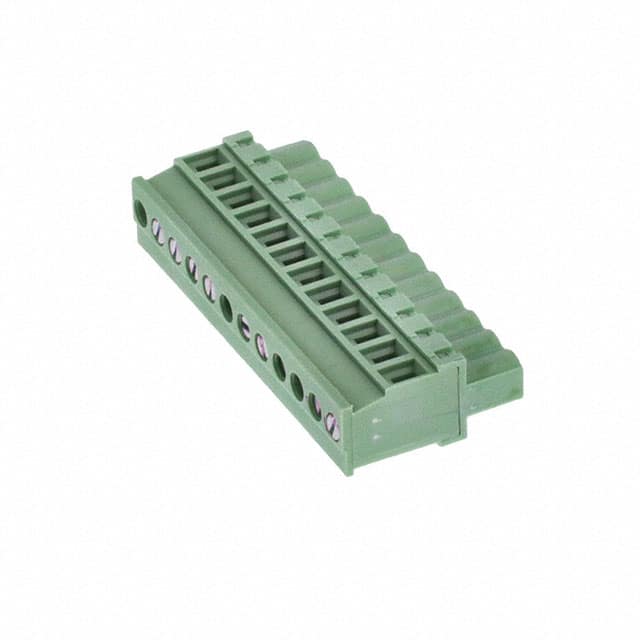 0395337012 TERM BLOCK PLUG 12POS 5.08MM