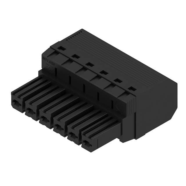 1060430000 TERM BLOCK PLUG 6POS STR 7.62MM