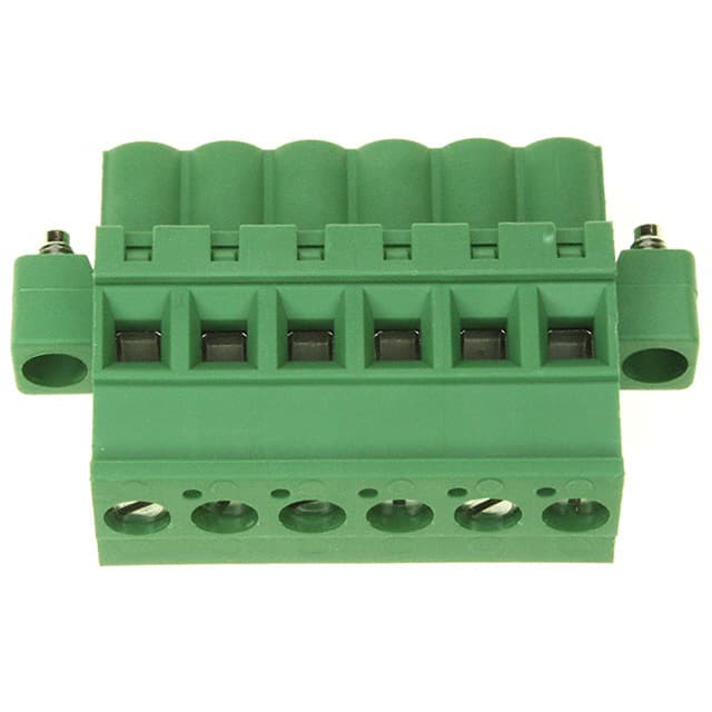 796861-6 TERM BLOCK PLUG 6POS 5.08MM