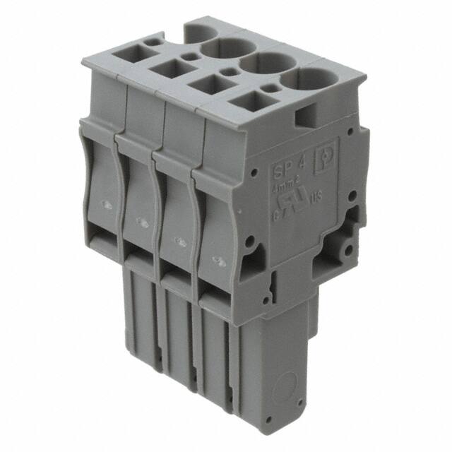 3042926 TERM BLOCK PLUG 4POS STR