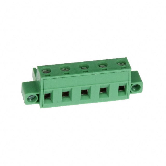 1858798 TERM BLOCK PLUG 5POS STR 7.62MM