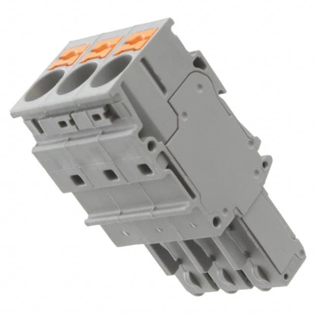 3061583 TERM BLOCK PLUG 3POS STR