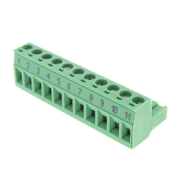 1833263 TERM BLOCK PLUG 11POS STR 5MM