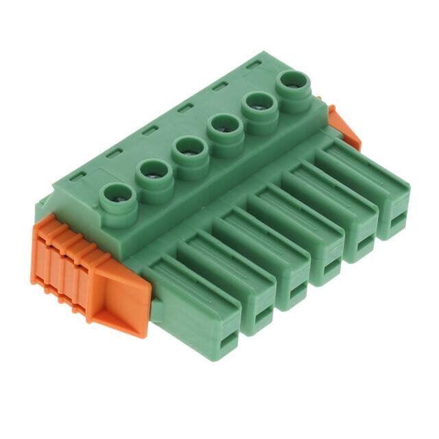1778104 TERM BLOCK PLUG 6POS STR 7.62MM