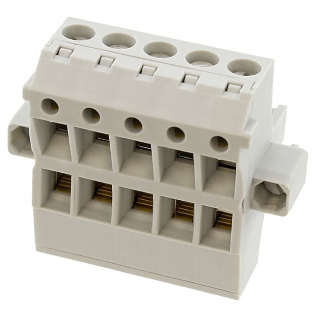 1853201 TERM BLOCK PLUG 5POS STR 5.08MM