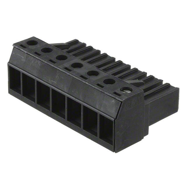1838242 TERM BLOCK PLUG 7POS STR 7.62MM