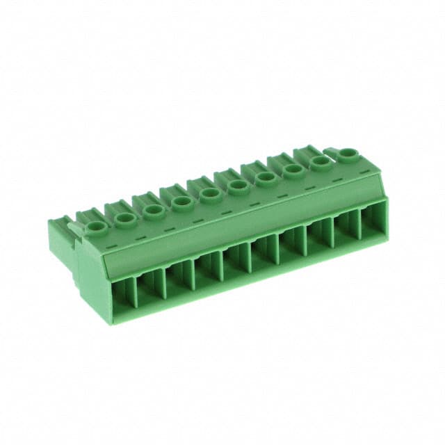 1777804 TERM BLOCK PLUG 10POS STR 7.62MM