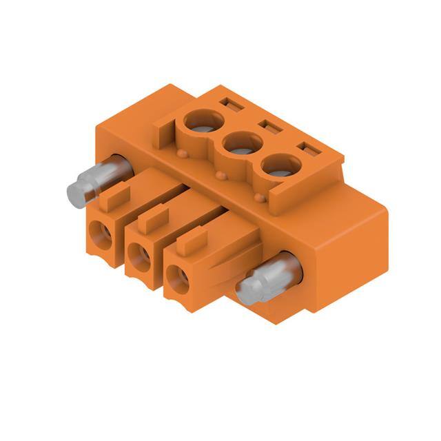 1941020000 TERM BLOCK PLUG 3POS STR 3.81MM