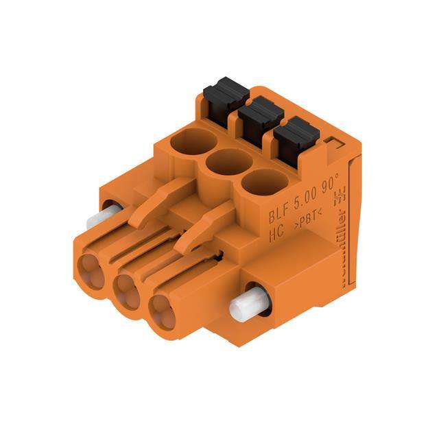 1980650000 TERM BLOCK PLUG 3POS 90DEG 5MM